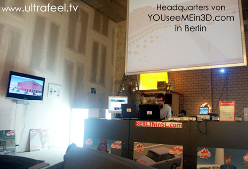 Berlin, Shopping-Center Alexa beim Alexanderplatz: Headquarters von YOUseeMEin3D.com